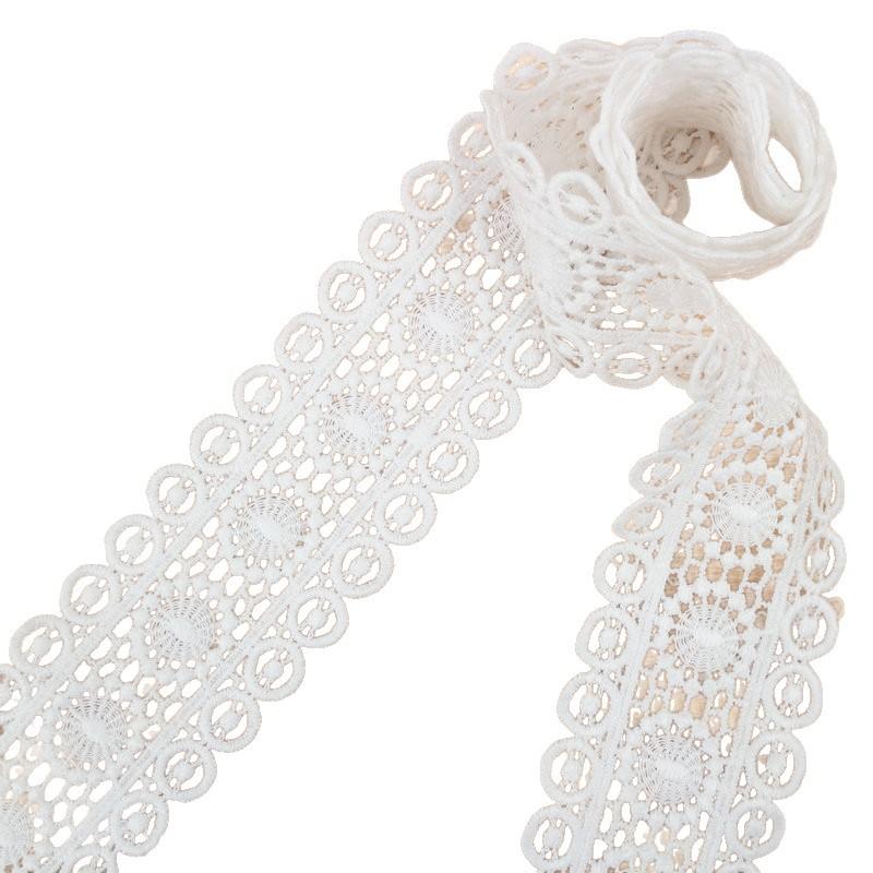 New Milk Silk Lace, Water-Soluble Embroidery Lace Accessories Diy Clothes Shoes Bags Curtains Decoration Handmade