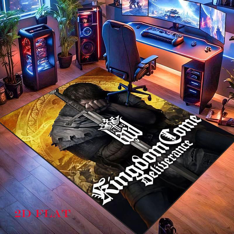 Kingdom Come Deliverance Carpet Rug for Living Room Bedroom Home Sofa Decoration,Kids play Nonslip Floor Mat