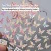 Aurora Butterfly Nail Stickers 2024 - Fantasy Design Accessories