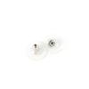 50Pcs Earnuts Earring Backs Stoppers with Pad Jewelry Findings