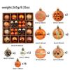 Painted Christmas Ball Gift Box Set - Festive Tree Ornaments & Party Decorations