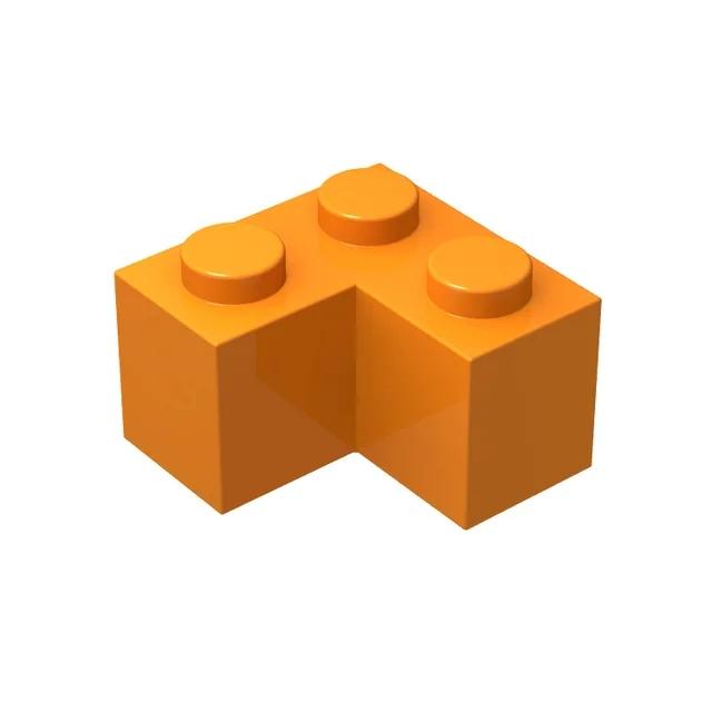 20Pcs MOC Parts 2357 Brick 2 x 2 Corner Compatible Bricks DIY Assmble Building Blocks Particle Kid Brain Toy Gift