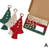 3PCS/Set DIY Macrame Woven Christmas Tree Kit Christmas Craft Gift Kit Very Suitable For Family Friends Perfect Holiday Gifts
