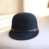 Versatile autumn and winter travel woolen baseball cap peaked cap young women's leisure dome flat brim sunshade shopping