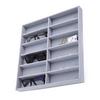 Universal Jewellery Display Holder Eyeglasses Organizer Tray Sunglasses Velvet Liner Case for Household Wardrobe Shop