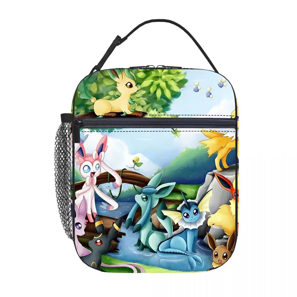 Cartoon Large-Capacity Lunch Box Bag, Thermal Insulation Bag, Portable Bento Bag, Student Thickened Aluminum Foil Lunch Bag