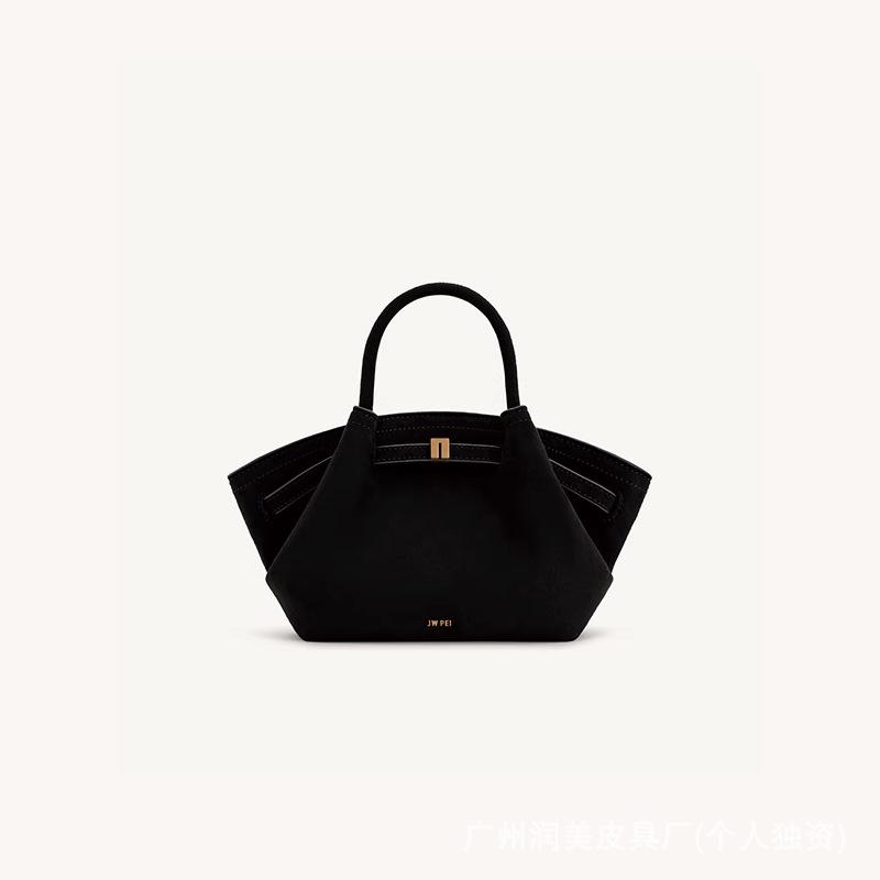JWPEI 2025 Dumpling Handbag: Genuine Leather Tote & Crossbody Bag, Available In Large & Small Sizes for Women.