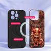 Kirin with Flowing Hair Suitable For iPhone 16E 17 Pro Max 15 Pro 14 13 Plus 12 Mini 11 16 Air 17Pro Magnetism Glass Phone Case