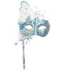 Lightweight Metal Butterfly Mask Handheld Cosplay Face Covering Roleplaying For Easy Costume Changes During Performances