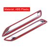 Abw For Toyota Rav4 Xa50      2024 Rav 4 Hybrid Abs Carbon Fiber Car Rear Fog Light Frame Trim  Accessories