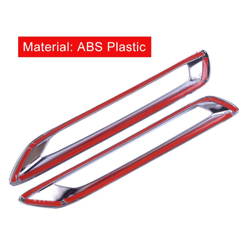 Abw For Toyota Rav4 Xa50      2024 Rav 4 Hybrid Abs Carbon Fiber Car Rear Fog Light Frame Trim  Accessories