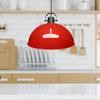 Kugel Rote Metall Pendelleuchte Küche Kronleuchter Büro Halle Café Deckenbeleuchtung