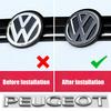EPYFH1 Car Front Grille Badge And Rear Trunk Emblem Lid Logo Accessories For VW GTI Golf MK7 MK8 Polo Passat B8 CC Tiguan / Car Hub Cap