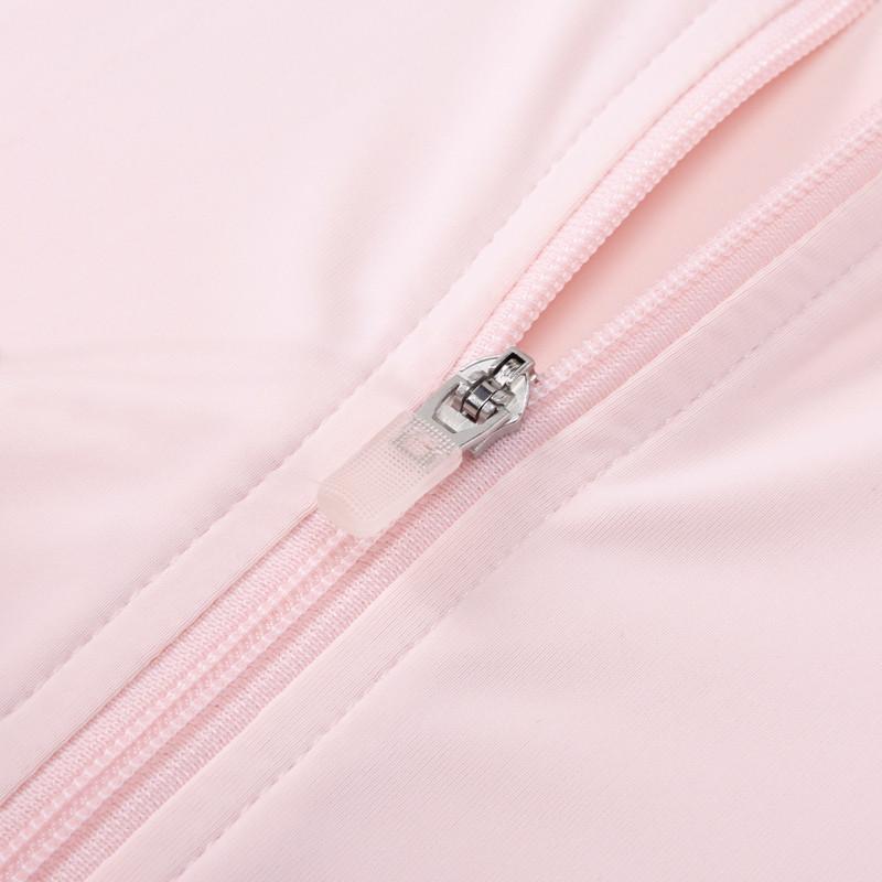Li-Ning Loose Comfortable Breathable UV Protection Sun Protection Clothing Women tops Light-Pink AFDVA76-4