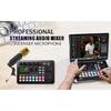 Professional Microphone Mic Bluetooth Sound Mixer Card For PC Condenser USB Wired Digital Live Wireless Soundcard Voice Changer