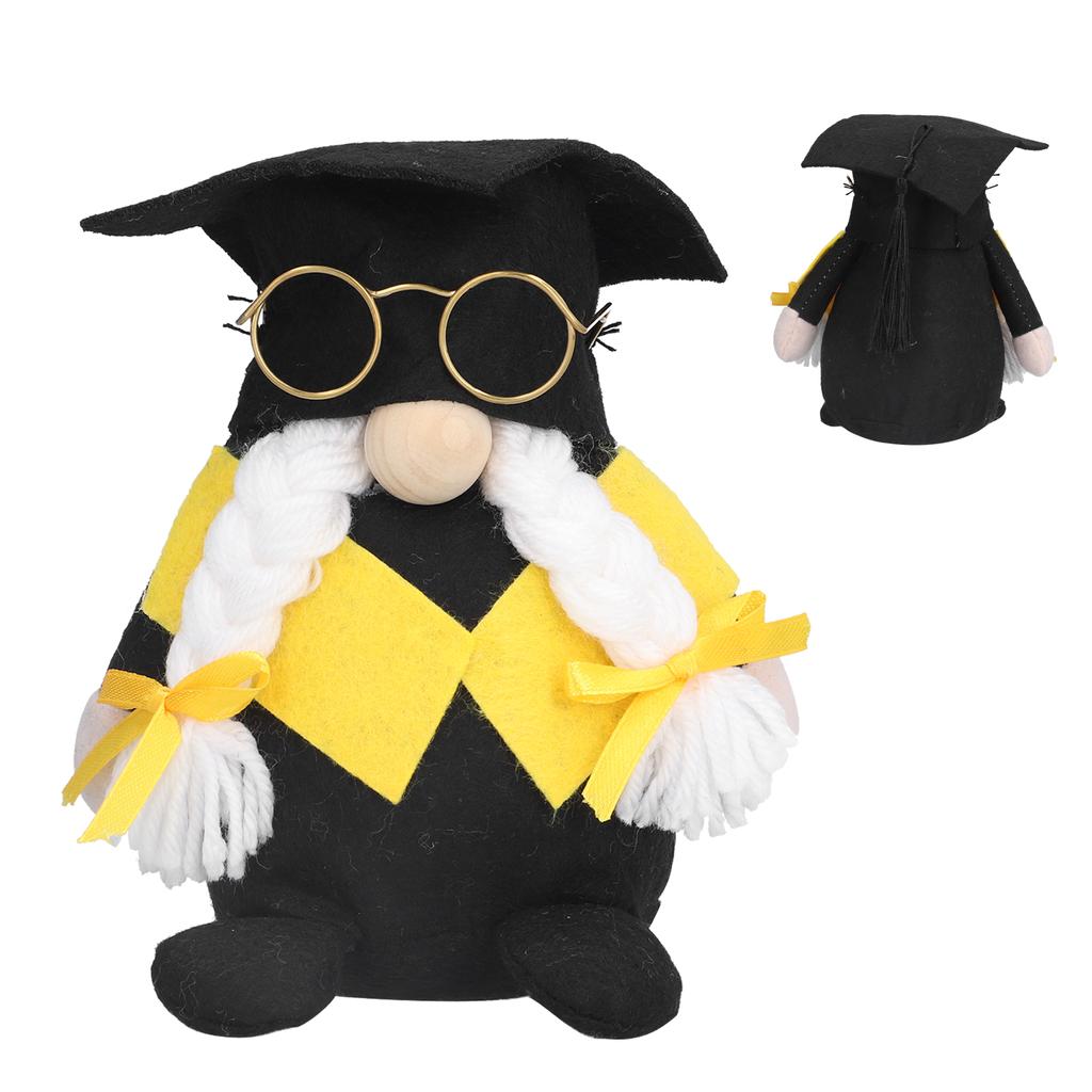 Abschluss Wichtel Plüschpuppe Gesichtsloser Wichtel Tischdeko für Abschlussdekoration Zeremonie Geschenk