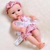 30cm Silicone Reborn Baby Doll - Soft Sleep Companion & Child Role-Playing Toy
