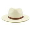 Panama straw hat panama European and American sun hat summer sun protection travel vacation beach woven cowboy hat