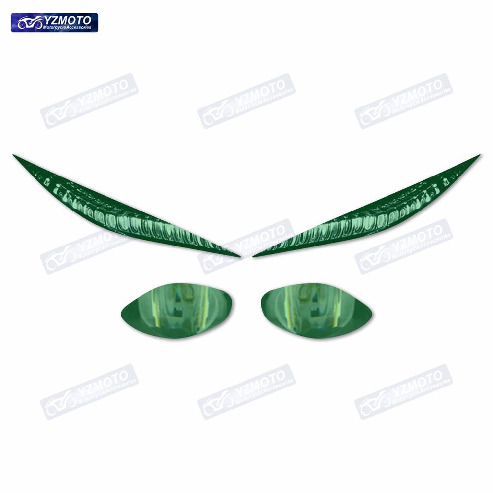 For YZF R6 2017-2023 Motorcycle Track Version Edition Headlight Decoration Sticker Motorbike Headlight Protective Film Stickers