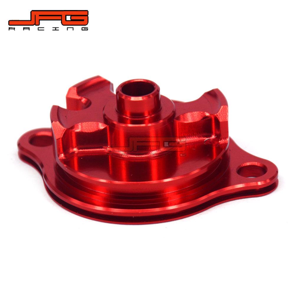 CRF250R 2004-2009 Off-Road Motorcycle CNC Aluminum Oil Filter Cover.