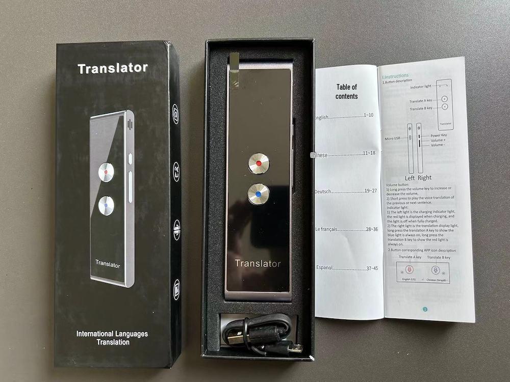 T8 Multilingual Smart Voice Translator Pen with Bluetooth and Simultaneous Interpretation