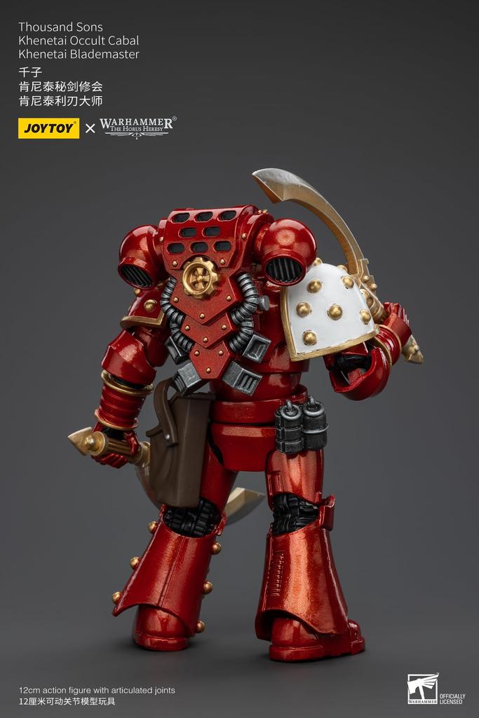JoyToy Warhammer Horus Heresy Thousand Suns Henetai Occult Cult Cabal Henetai Blademaster Scale Action Figure 40k 118