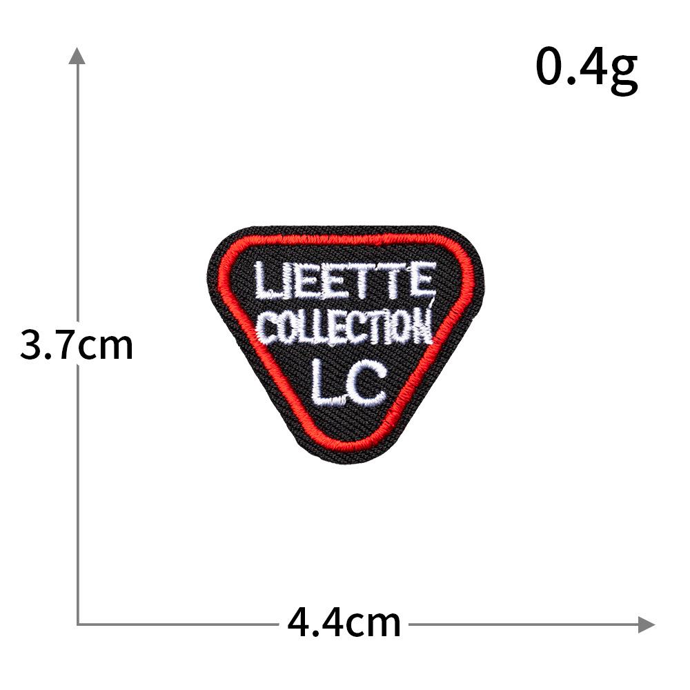 Personalized Trendy Letter Embroidery Patch for Clothes, Jackets, Bags, & Streetwear