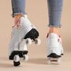 Boys Girls Student Edition Roller Skates Adult Children's Walking Roller Skates with Telescopic Wheels