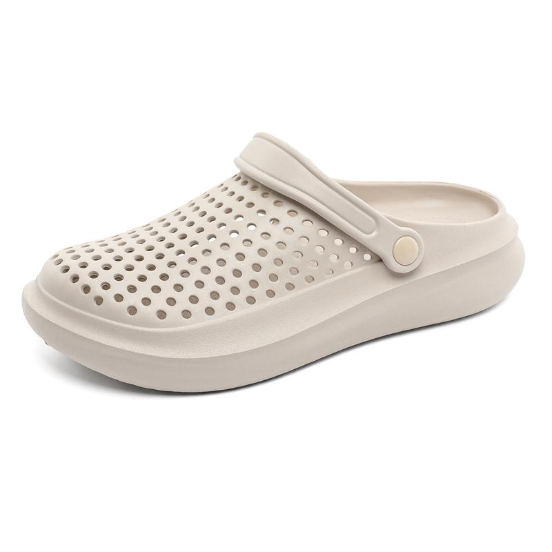 Fashion New Men Sandals EVA Slippers Garden Platform Sandals Couple Summer Shoes Breathable Sneakers Outdoor Flip Flops Home Clogs