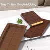 Chocolate Bar Mold - Non-Stick Chocolate Molds, Food Grade Silicone Deep Choccy Dubai Chocolate Bar Pistachio