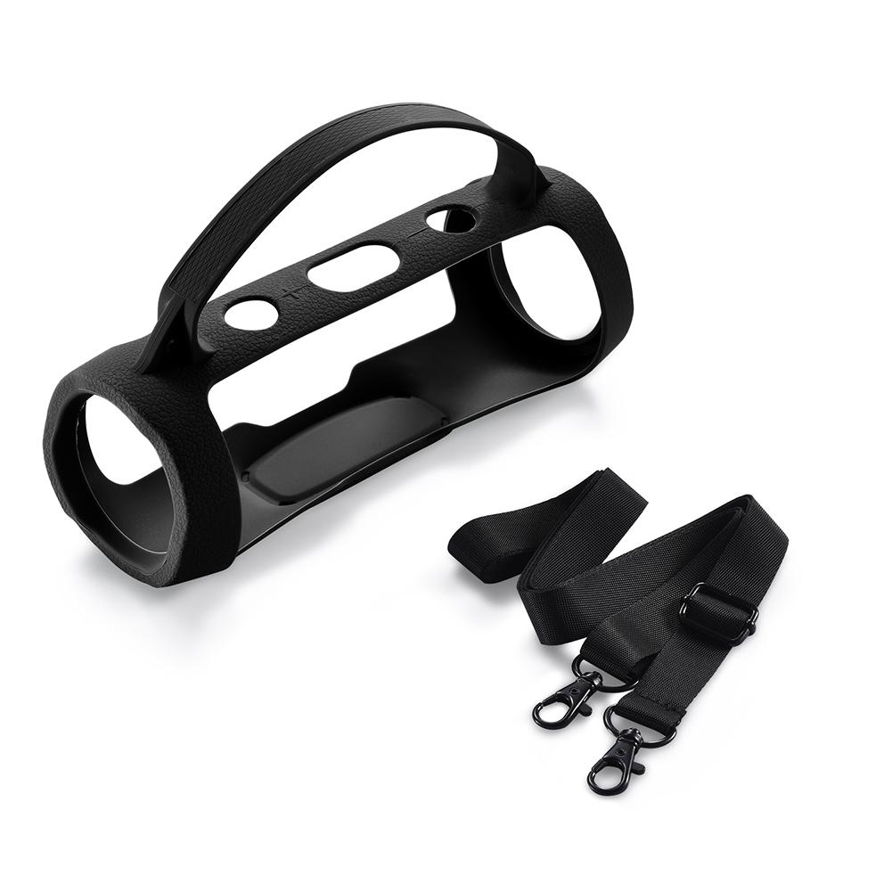 

Силиконовый защитный чехол Защита от царапин Водонепроницаемый протектор для динамика Чехол для Bluetooth-совместимого динамика для JBL Charge Essential 2 чёрный