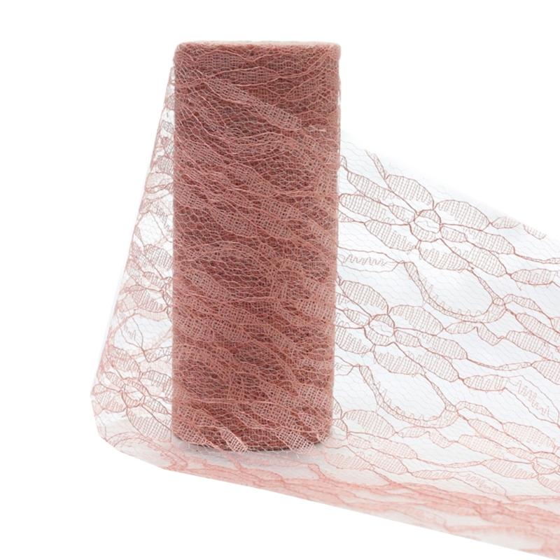Sheer Tulle Roll For Wedding Party Table Runner Decors Portable Polyester Meshes Fabric DIY Craft Decoration