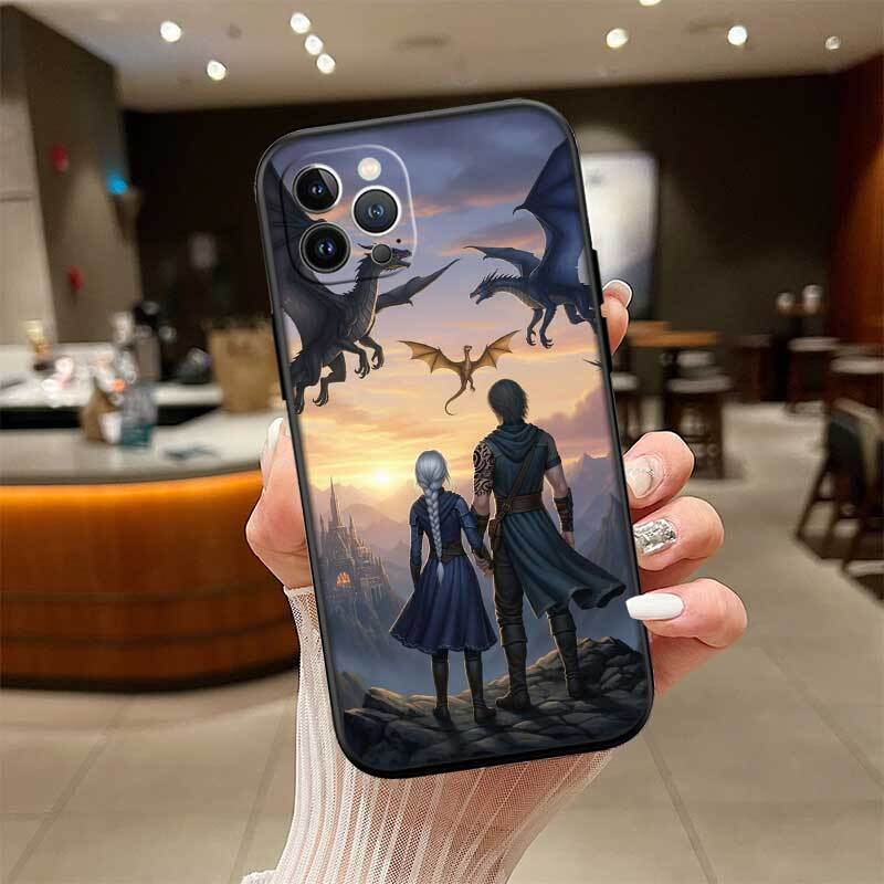 Fourth wing dragons Phone Case for Redmi Note 12 12S 12C 13 13C 13R 14 14S 14R 14C 11A 13X A3 A3X A4 A5 Pro Max Plus