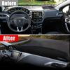 Für Peugeot 2008 2013 2014 2015 2016 2017 2018 Auto-Armaturenbrett-Abdeckungen Vermeiden Sie Lichtpad Sonnenschutz Anti-UV-Teppiche Rutschfeste Koffermatten