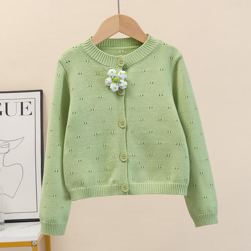 

Комплект кардигана и платья для девочек на осень 2025 года: Стильный костюм-двойка для маленьких девочек 150 cm