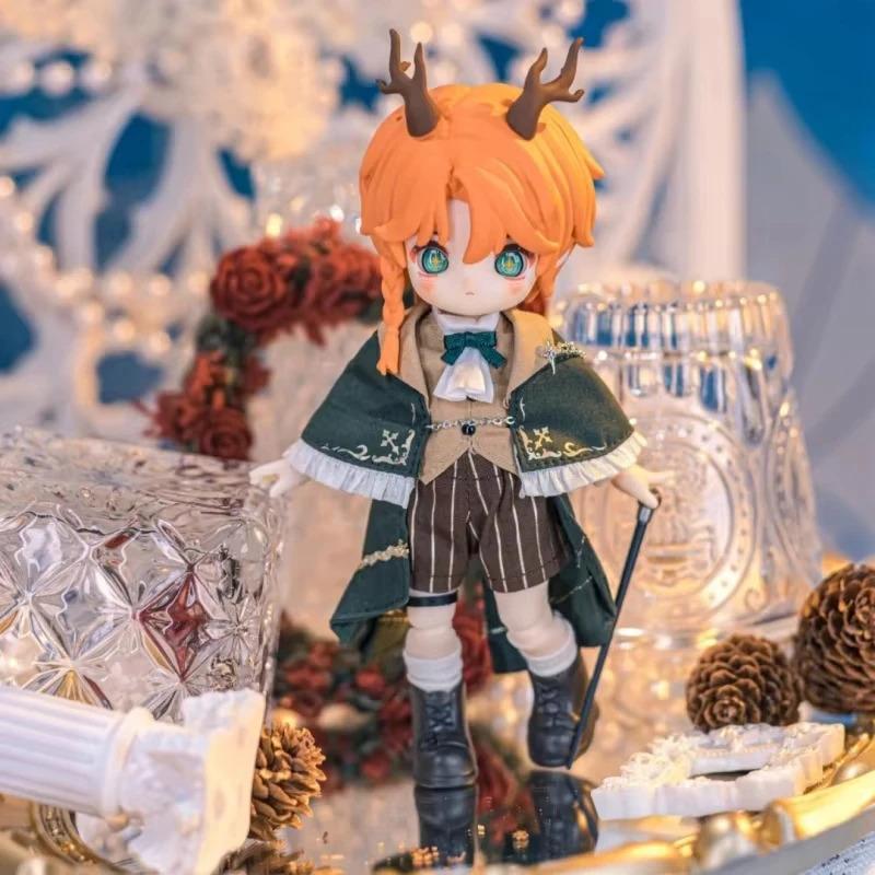 Nagi V5 Mirage Record Series 1/12 BJD Blind Box Mystery Box Leker Søt Action Anime Figur Kawaii Modell Gave