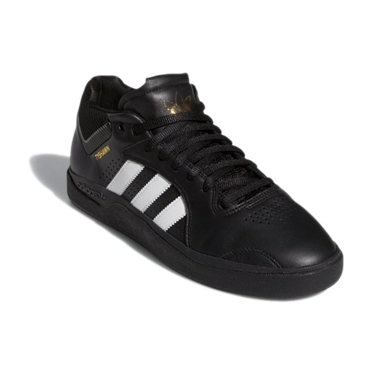 Adidas Tyshawn Black White Men Sneakers Core-Black Cloud-White H04930