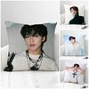 Kpop Kono Junki Cushion Cover Natural Linen Pillowcase Set AllinOne Decor for Sofa Bedroom  Chair