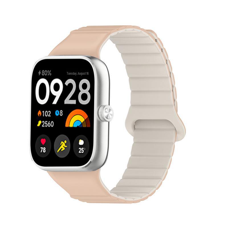 

Силиконовый магнитный ремешок для Xiaomi Redmi Watch 4 - сменный браслет унисекс Compatible with Redmi Watch 4 Strap