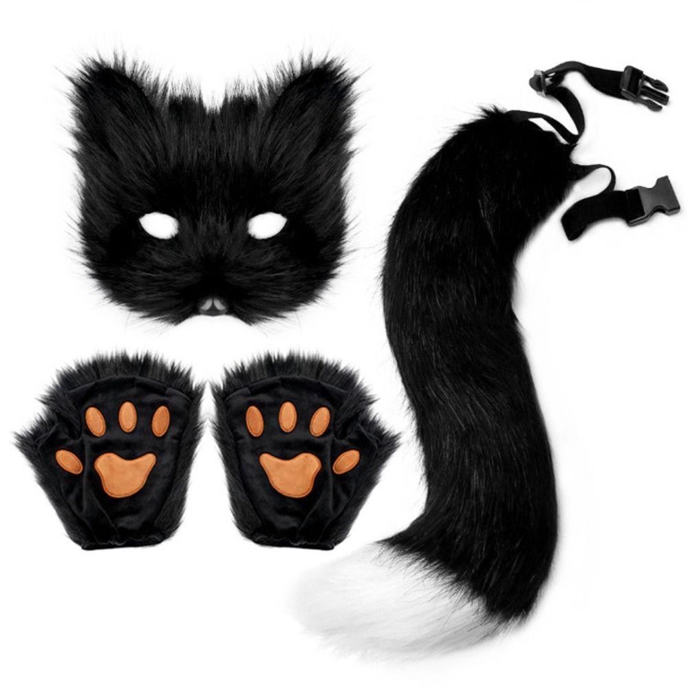 1set Plush Halloween Animal Cosplay Props Claw Animal Cosplay Props  Cosplay