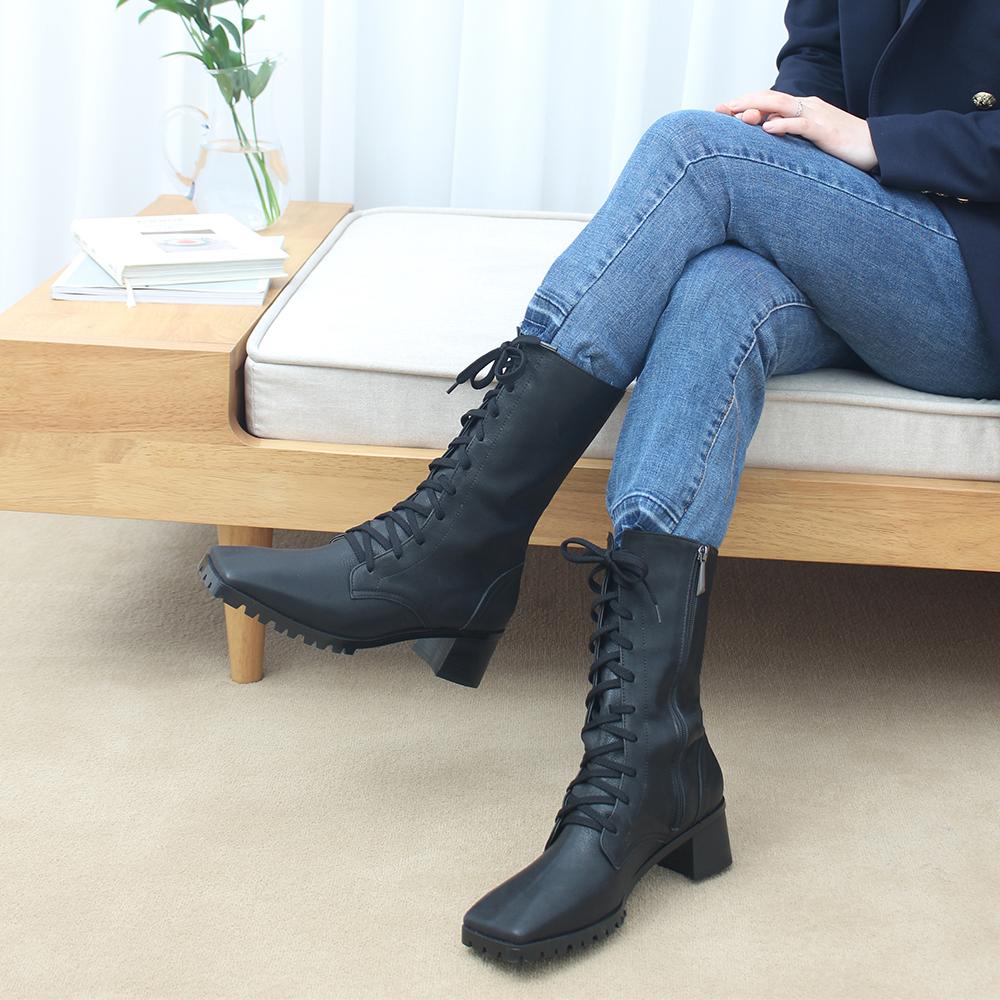 Kerrijade Walker Half Boots_Black