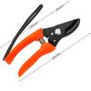 Stainless Steel Black Oxide Pruning Shears Heavy-Duty Ergonomic & Effort-Saving Tree Branch Trimmers for Garden & Landscape