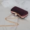 Navy Blue Party Bag Woman Velet Pearl Hasp Clutch Purse Luxury Designer Handbags Famous Cross Body Bag for Women  Flannel Wallet