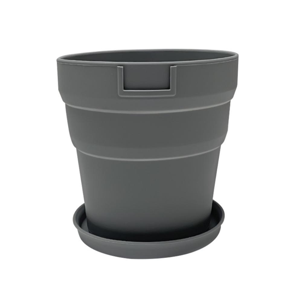 

Wear-resistant Silicone Folding Flower Pot Non-slip Planter Pot For Indoor Outdoor Plant