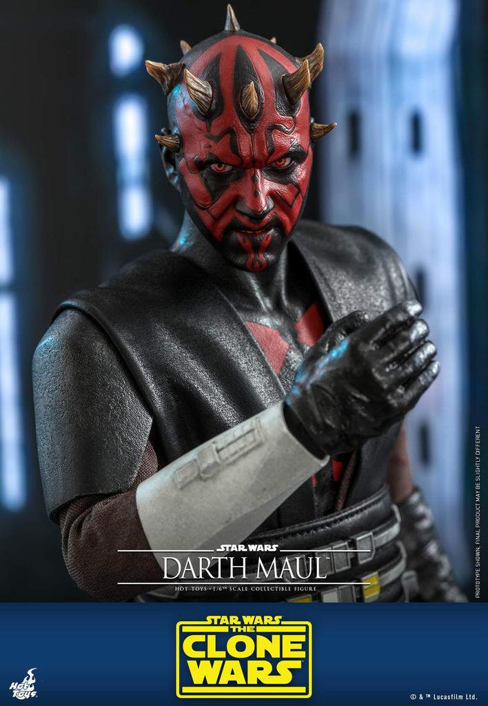 Hot Toys TV Masterpiece Star Wars: The Clone Wars Darth Maul 1/6 Scale Figure Red