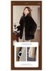 Mid-Length Fur-Lined Winter Coat for Women 50+ – Warm Mink Velvet Jacket