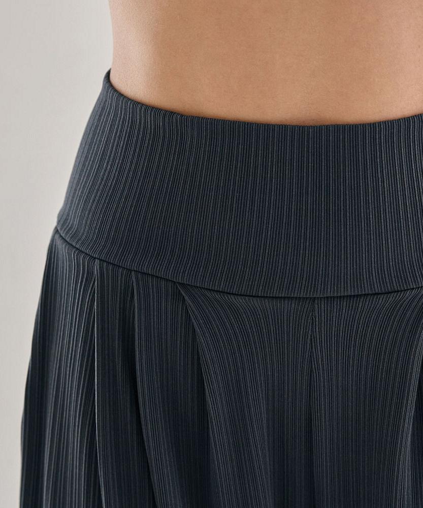 Debiweeo Drift Ribbed Harem Pants Devi-B0078-Charcoal