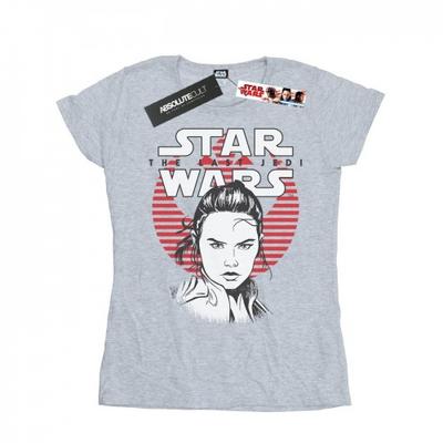 Damska/damska bawełniana koszulka z nadrukiem The Last Jedi Heroes