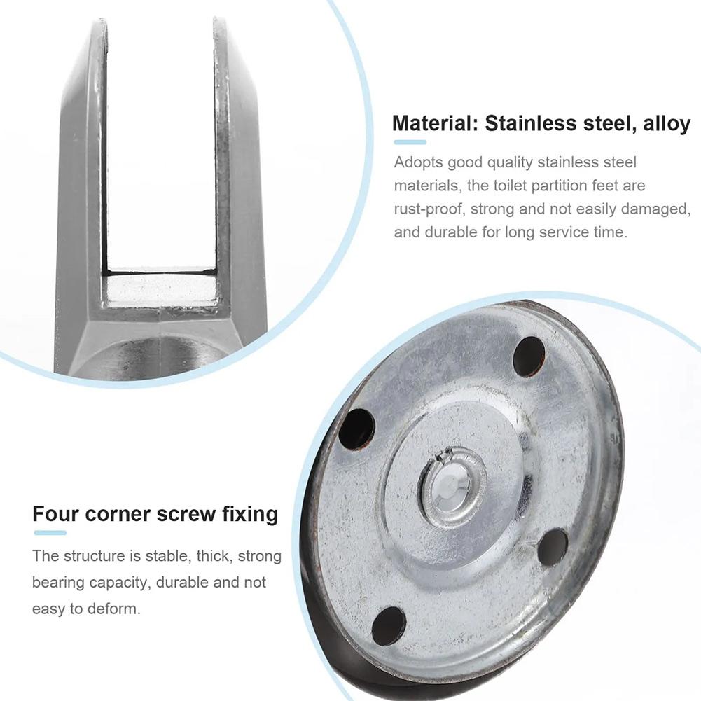 10CM Toilet Partition Bath Decorative Bathroom Accessory Door Hardware