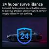1/2/3 Channel WIFI GPS Car Dash Cam, with Dual 1080P Front AHD Rear Camera, Taxi Driving Video Recorder